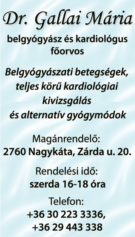 kardiológus Nagykáta