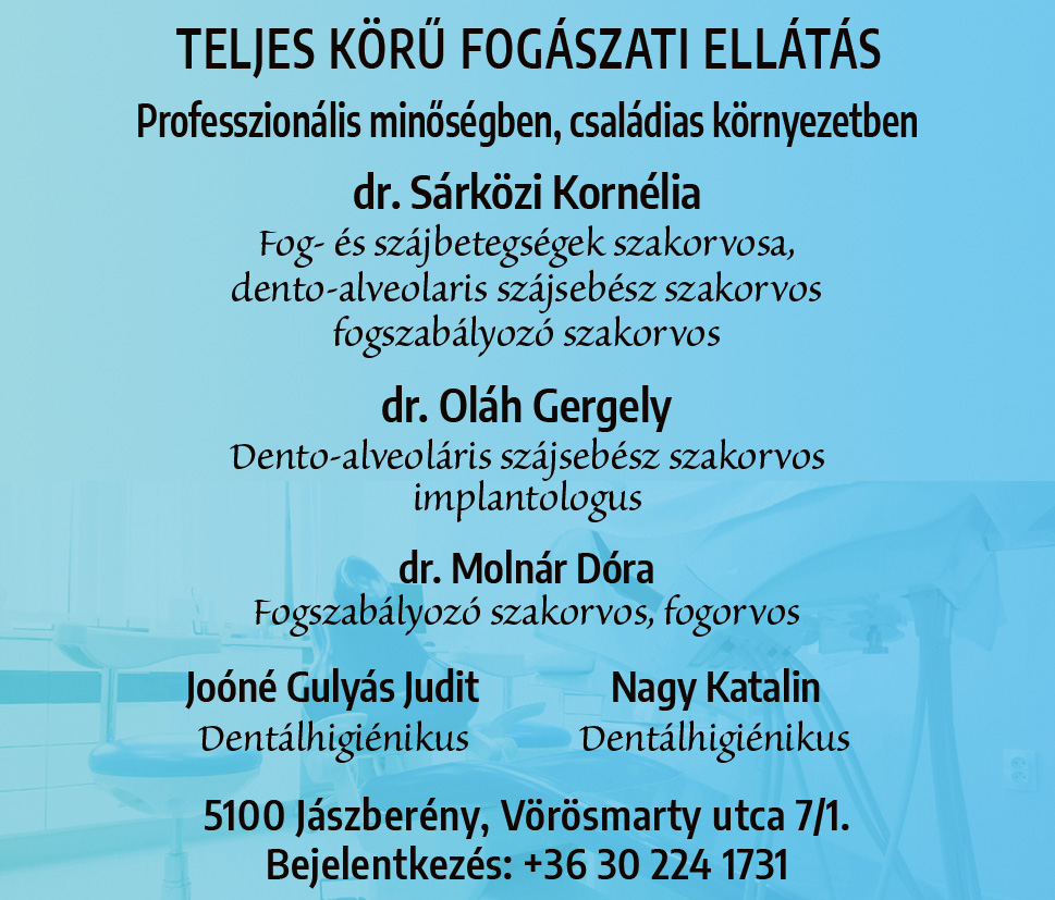 fogszabályozás Jászberény